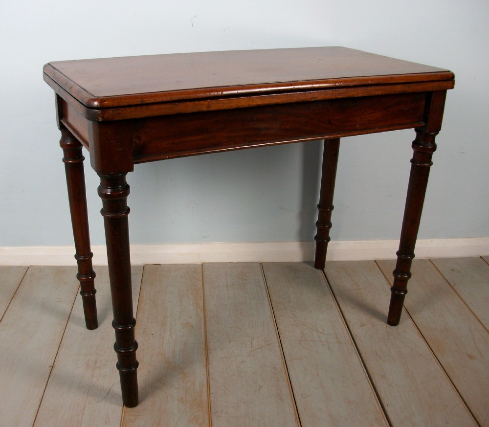 A 19th Century Mahogany Card or Games Table