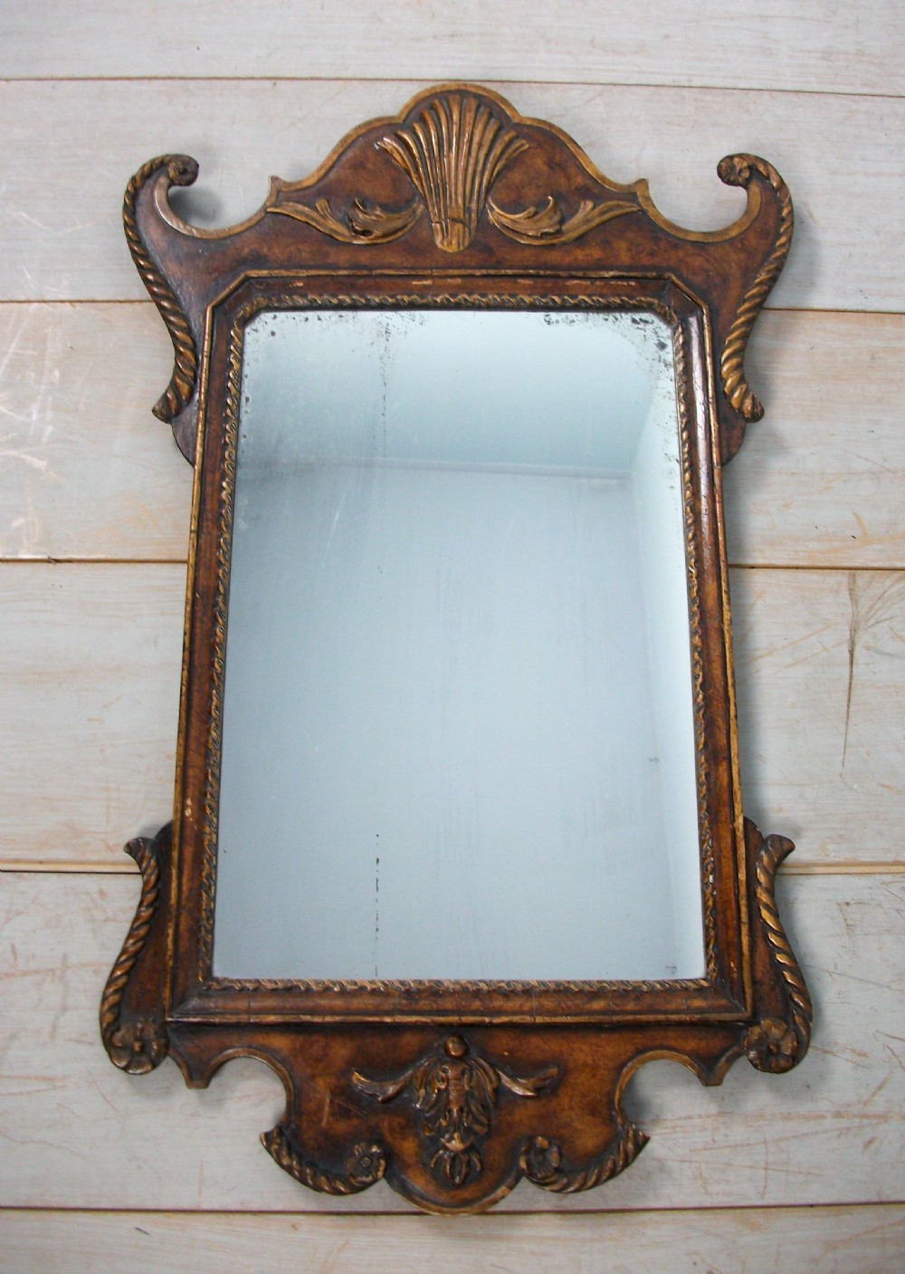 Antique Fretwork Mirror