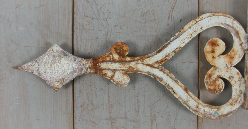 Pair of very decorative weather vanes View IV