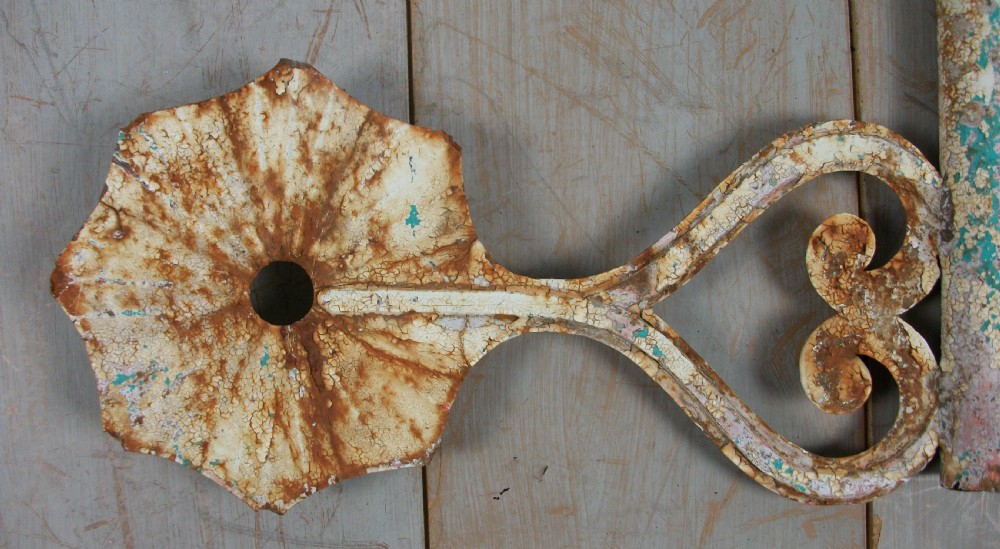 Pair of very decorative weather vanes View VI