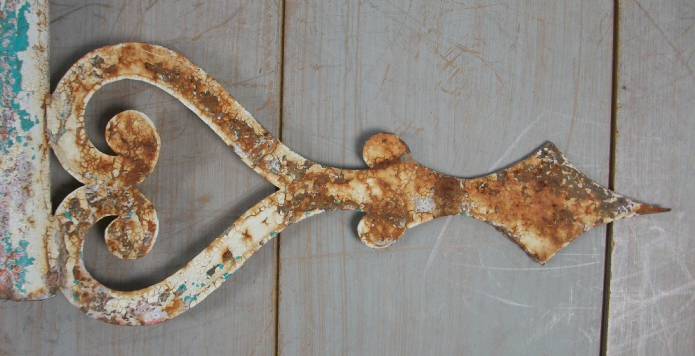 Pair of very decorative weather vanes View VII