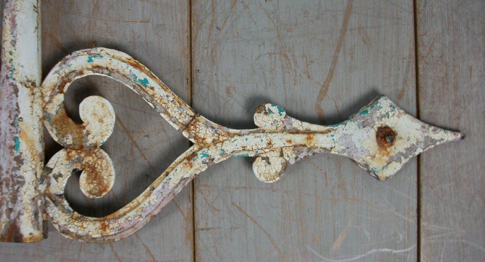 Pair of very decorative weather vanes View VIII