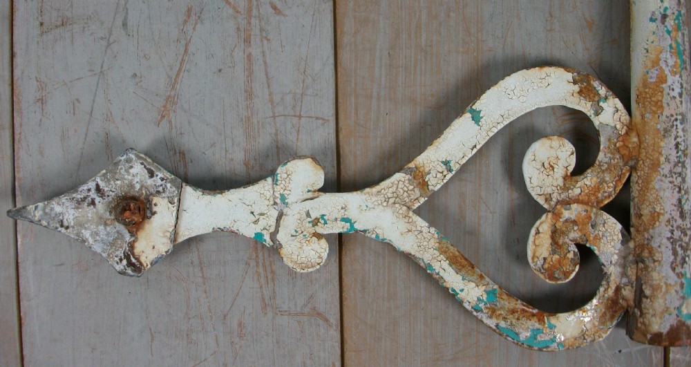 Pair of very decorative weather vanes View IX