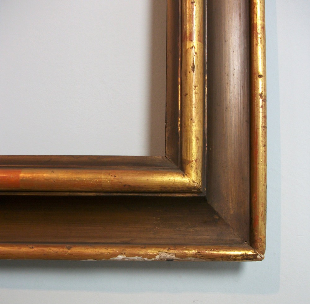 19thC Large Italian Gilded Frame View III
