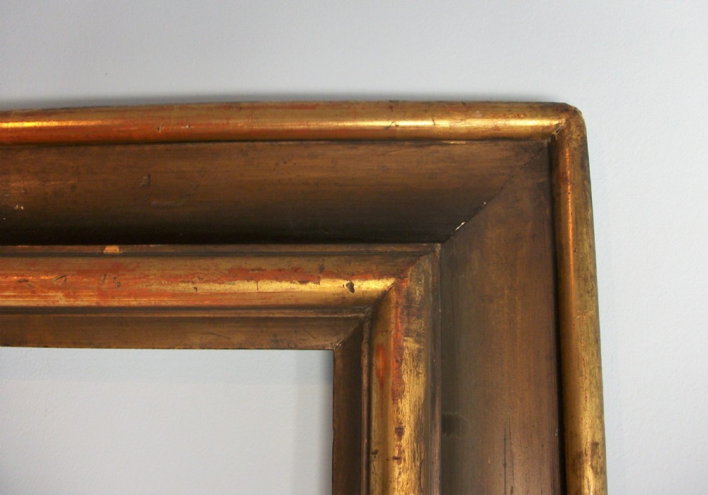 19thC Large Italian Gilded Frame View VI