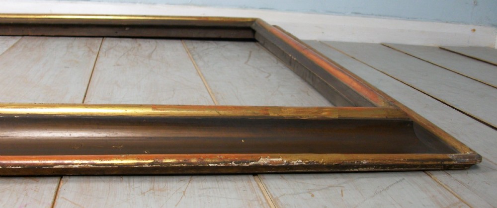 19thC Large Italian Gilded Frame View VII