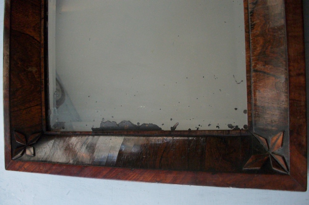 Small Rosewood Mirror View IV