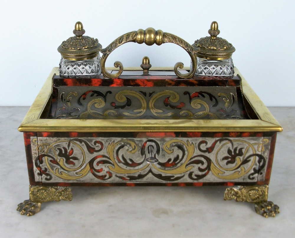 A Late Georgian Early Regency Inkstand of the Highest Quality