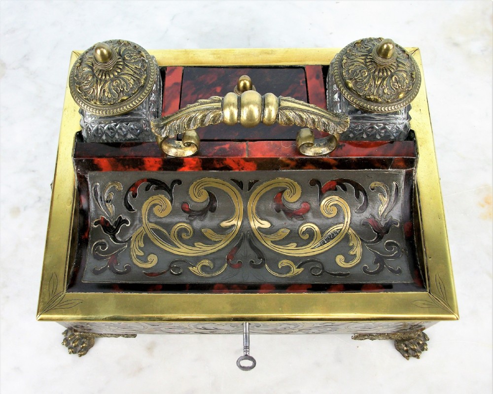 A Late Georgian Early Regency Inkstand of the Highest Quality View IV