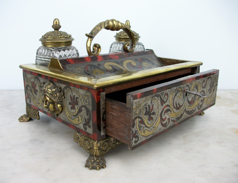 A Late Georgian Early Regency Inkstand of the Highest Quality View VI