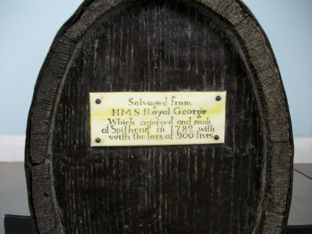 18th Century Oak Ships Spirit Barrel from HMS Royal George View IX