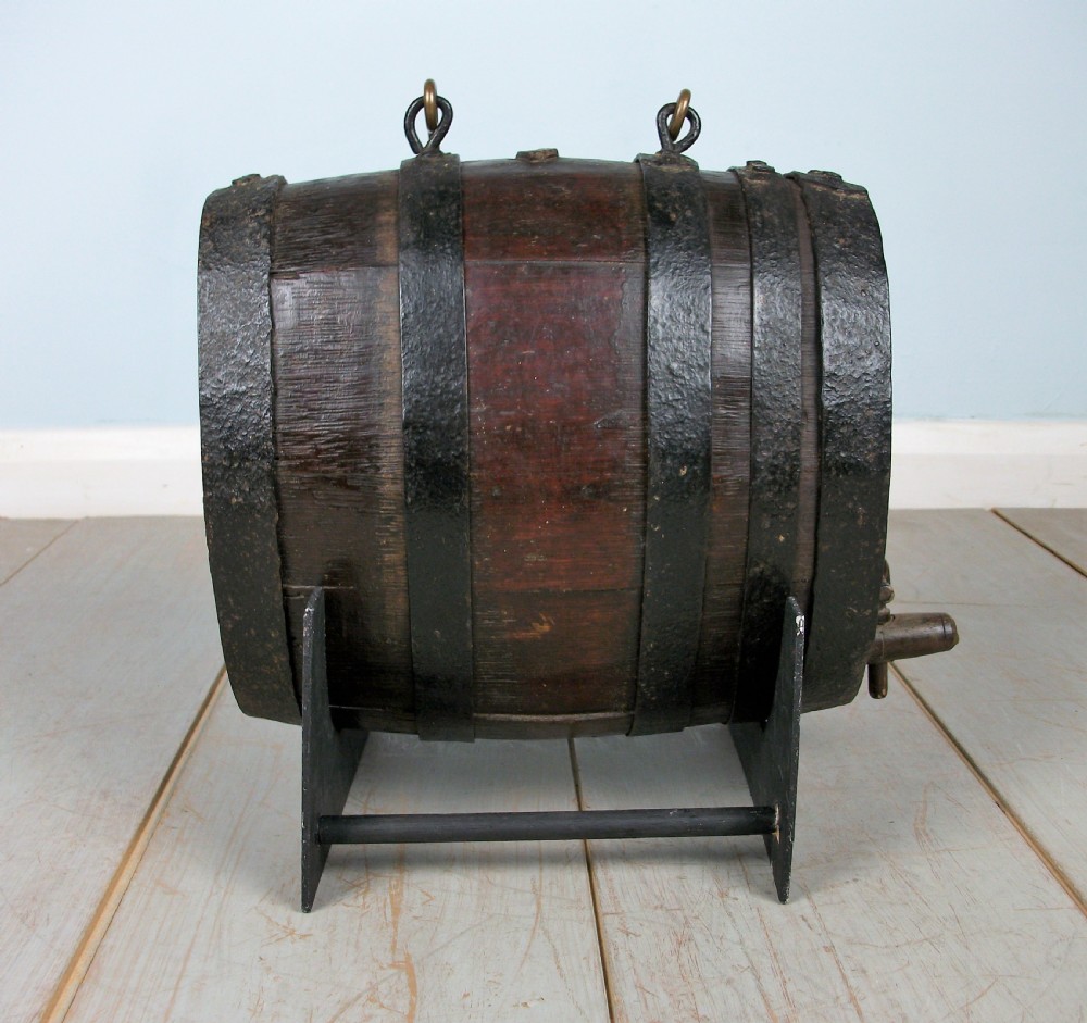 18th Century Oak Ships Spirit Barrel from HMS Royal George View II