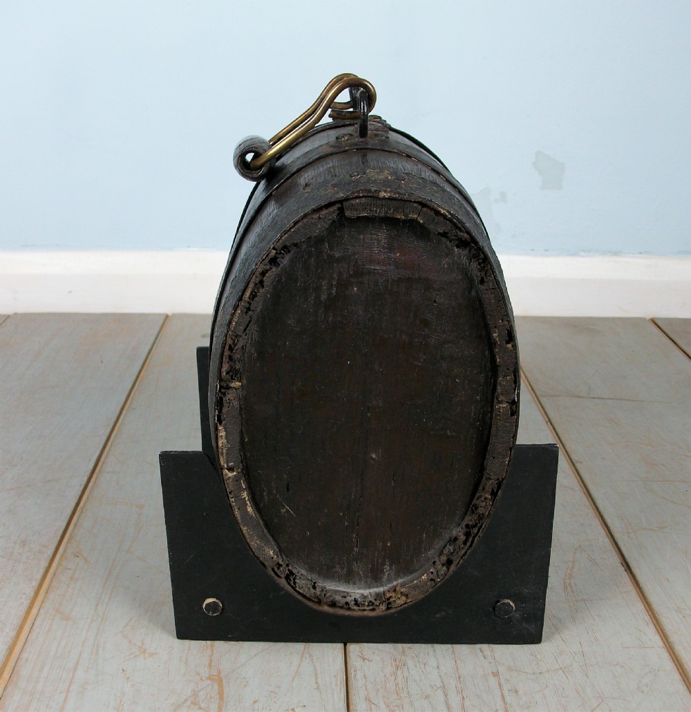 18th Century Oak Ships Spirit Barrel from HMS Royal George View IV