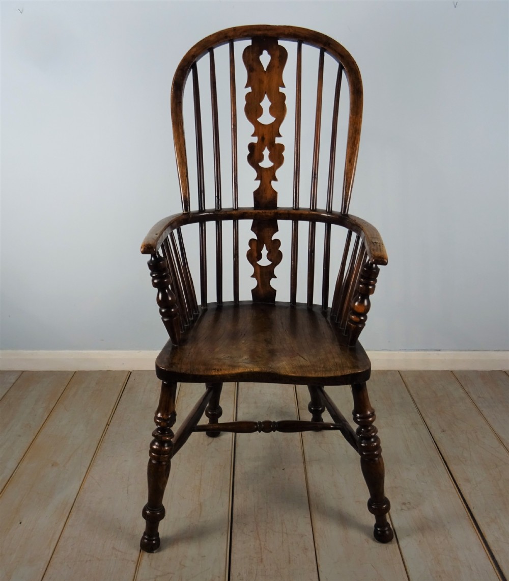 Ash & Elm Windsor Kitchen High Back Armchair