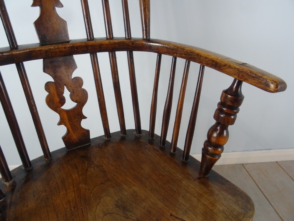 Ash & Elm Windsor Kitchen High Back Armchair View VII