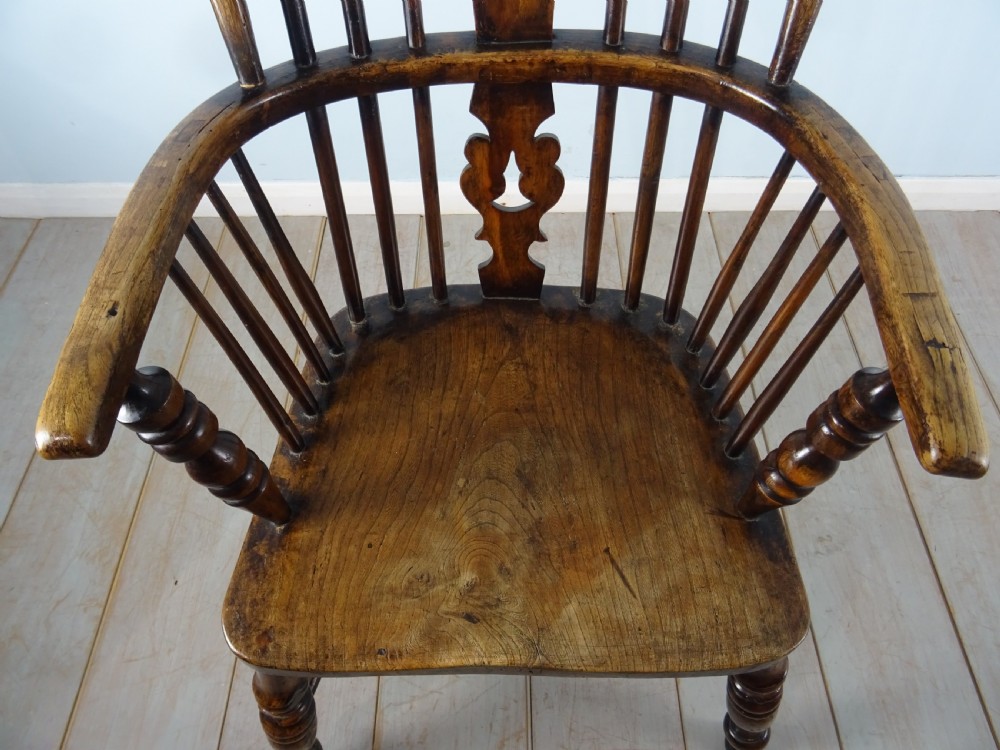 Ash & Elm Windsor Kitchen High Back Armchair View IX
