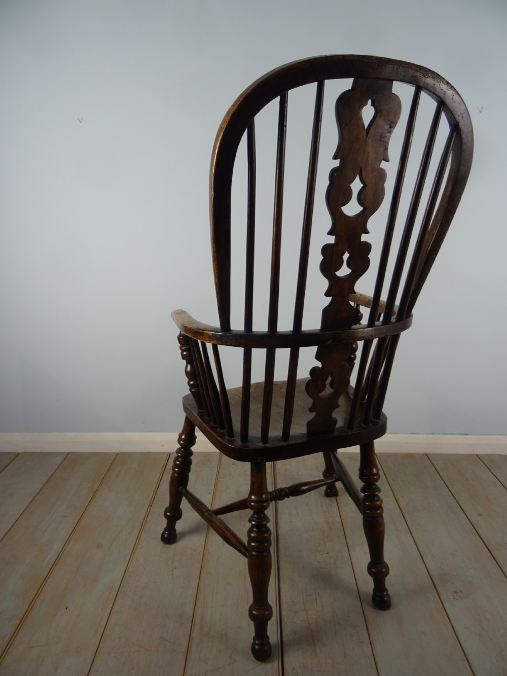 Ash & Elm Windsor Kitchen High Back Armchair View XII