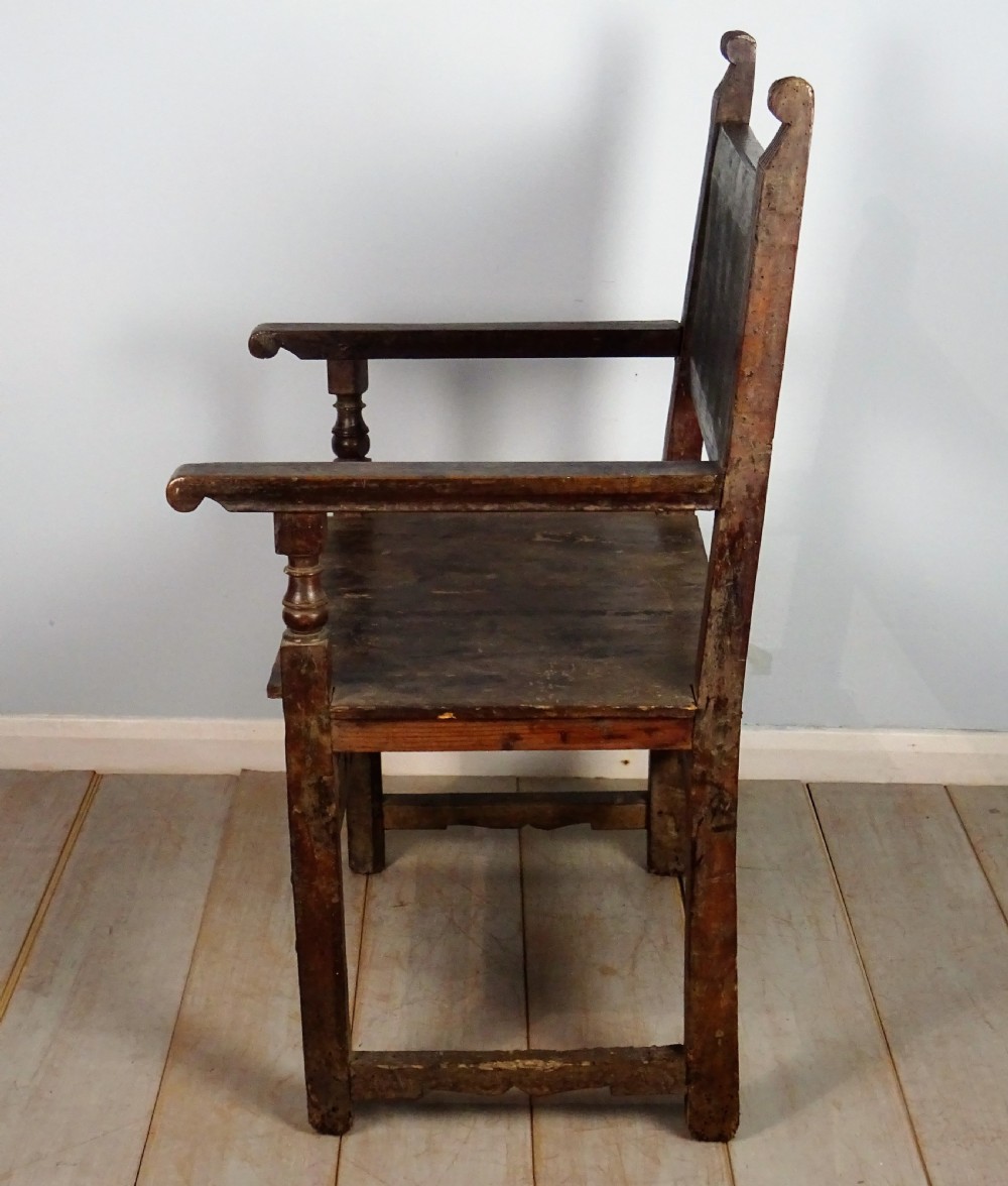 Italian Renaissance Chairs, two pairs View IV