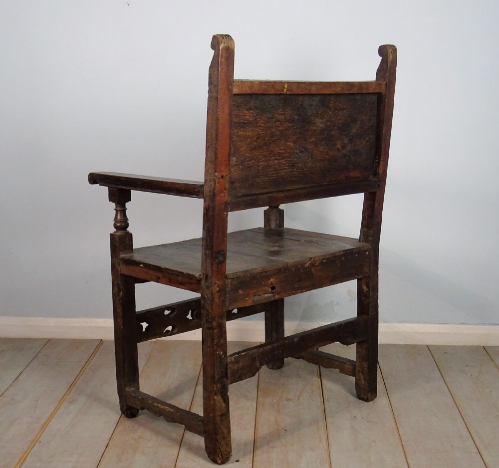 Italian Renaissance Chairs, two pairs View V