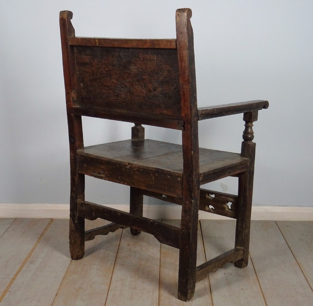Italian Renaissance Chairs, two pairs View VI