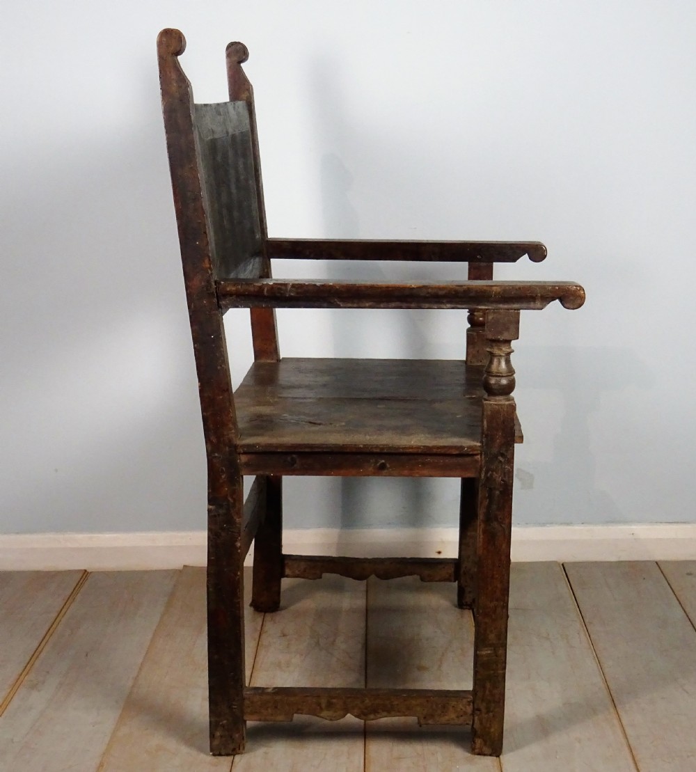 Italian Renaissance Chairs, two pairs View VII