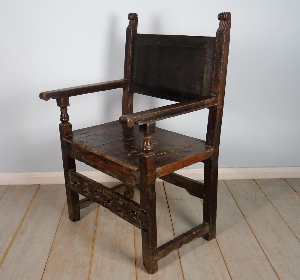 Italian Renaissance Chairs, two pairs View VIII