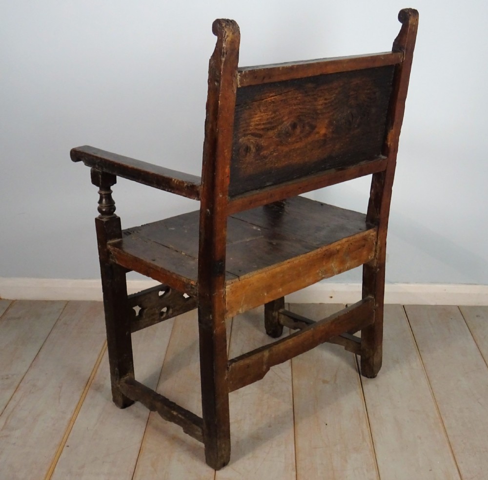 Italian Renaissance Chairs, two pairs View X