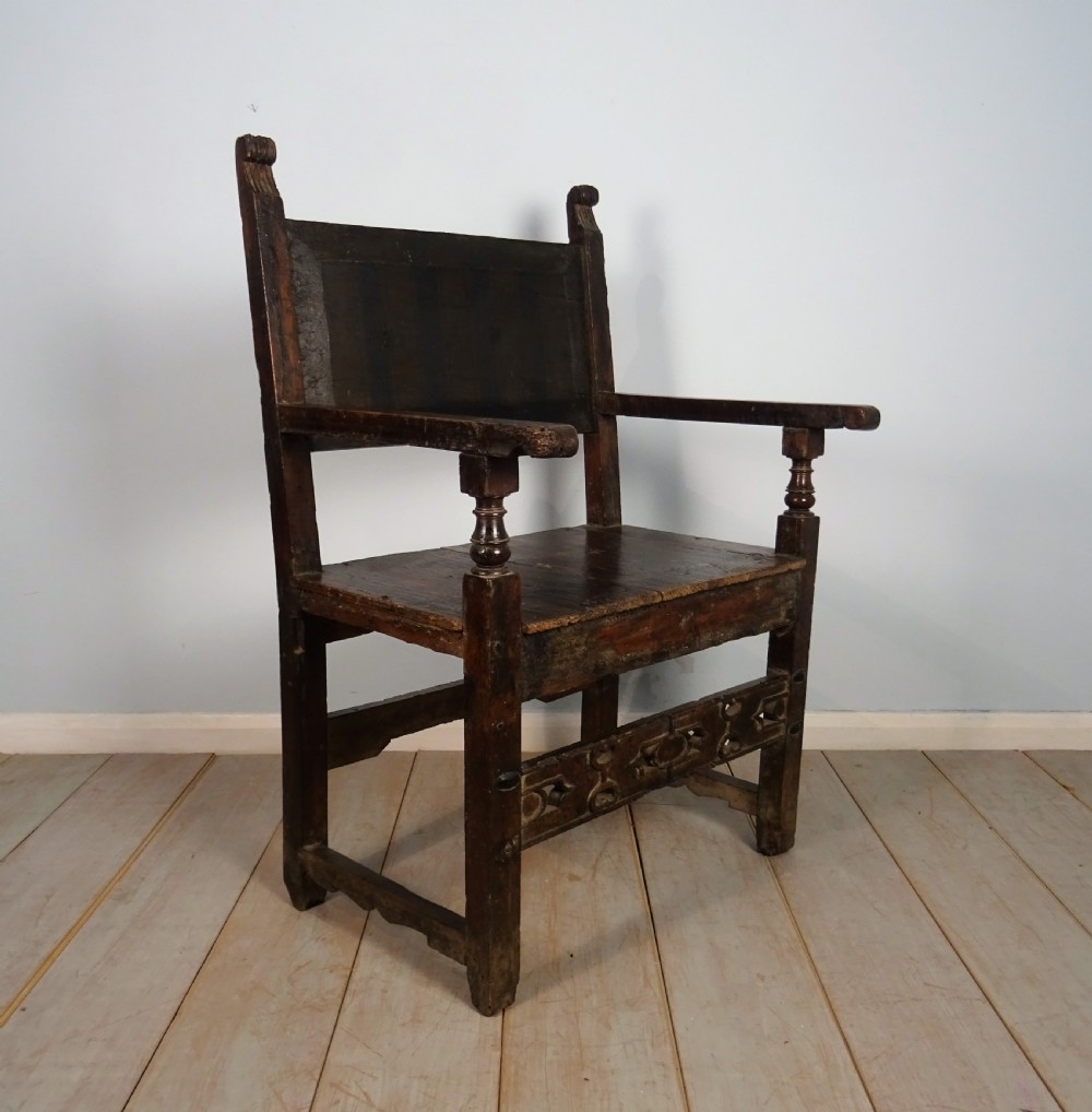 Italian Renaissance Chairs, two pairs View XII