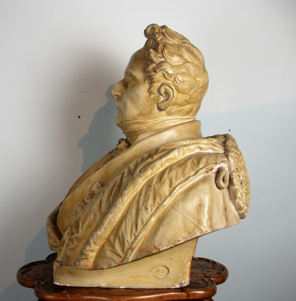 An Impressive Bust of Louis Philippe King of France