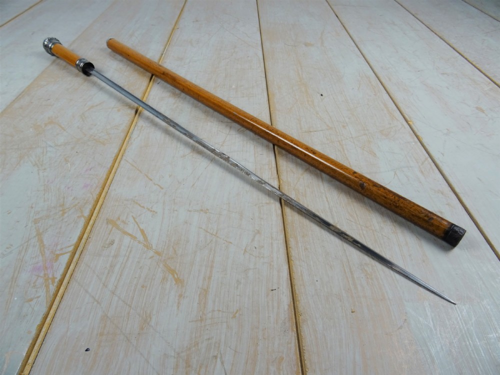 A Fine Quality 19th C Walking Stick Sword Stick View VIII