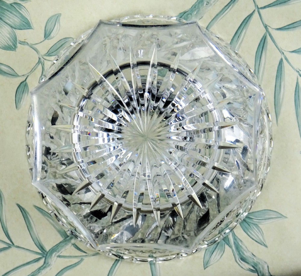 A large cut-glass centre table of campana design View III