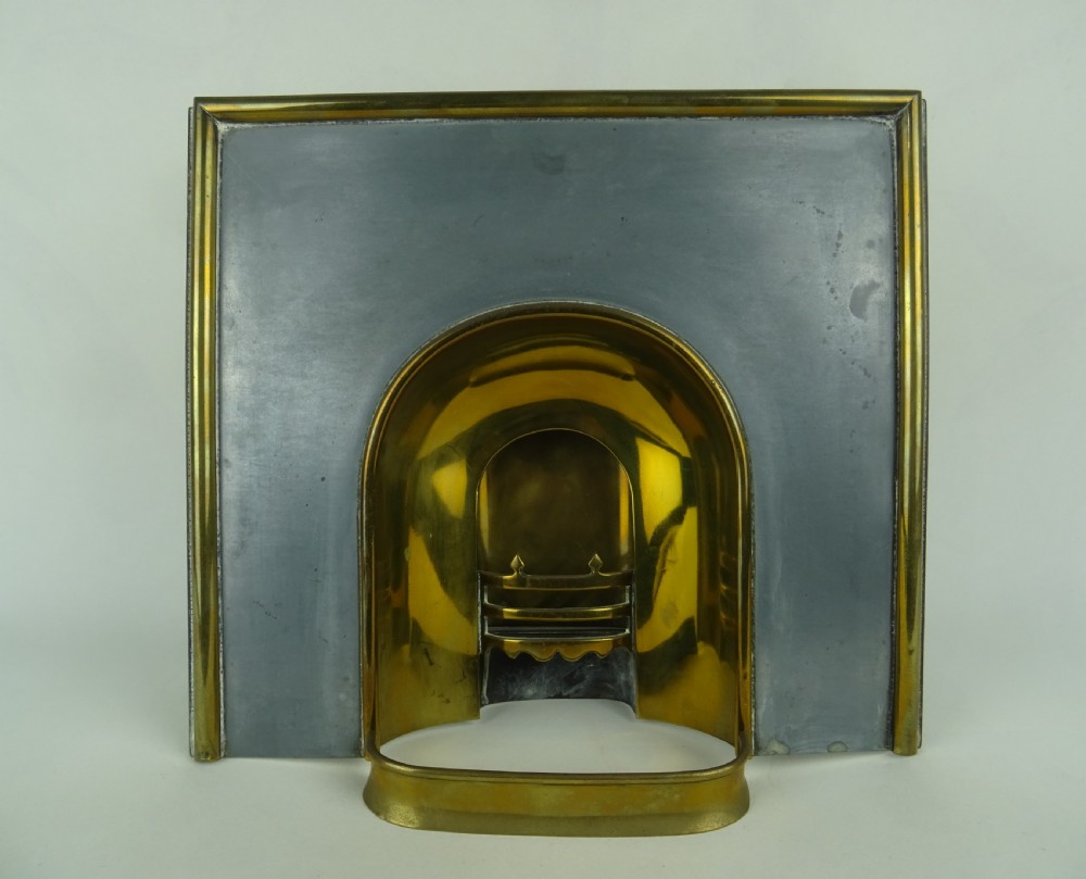 Victorian Brass and Steel Fireplace - Salesman’s Sample