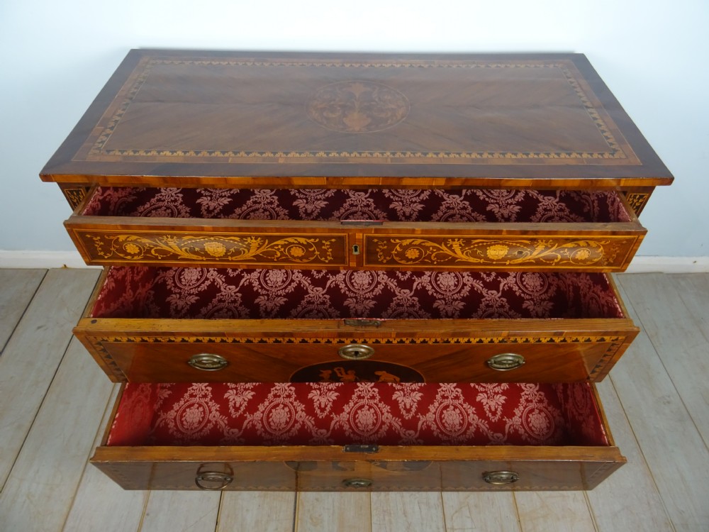 ANTIQUE ITALIAN NEOCLASSICAL COMMODE IN THE MANNER OF MAGGIOLINI View X