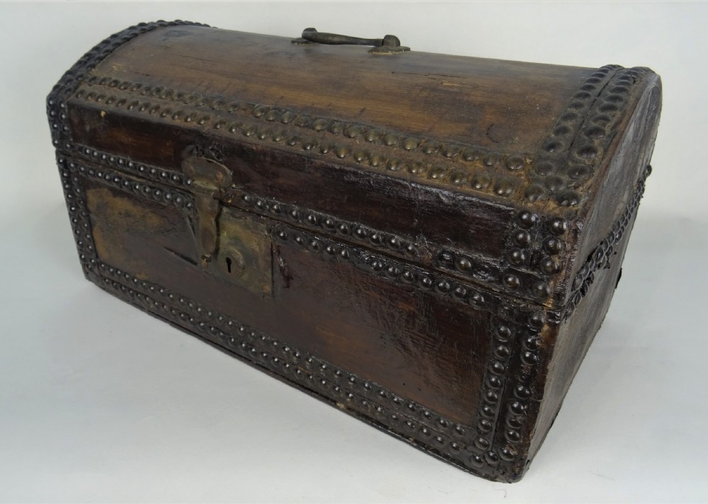Antique Small Travelling Trunk View II