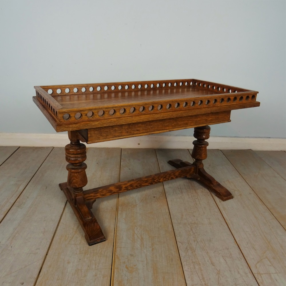 Oak Arts & Crafts Coffee Table View II