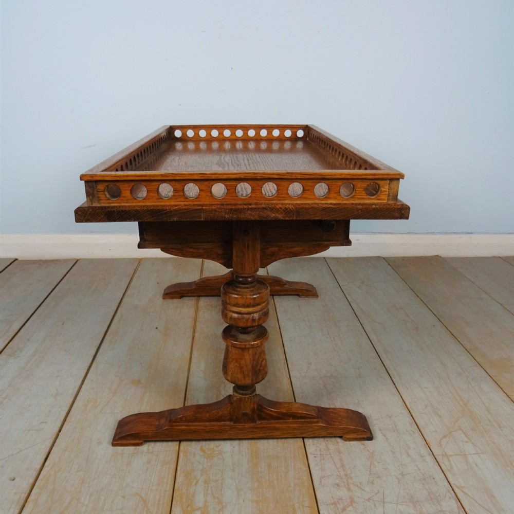 Oak Arts & Crafts Coffee Table View III