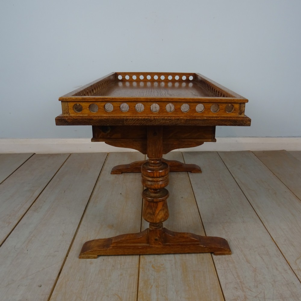 Oak Arts & Crafts Coffee Table View V
