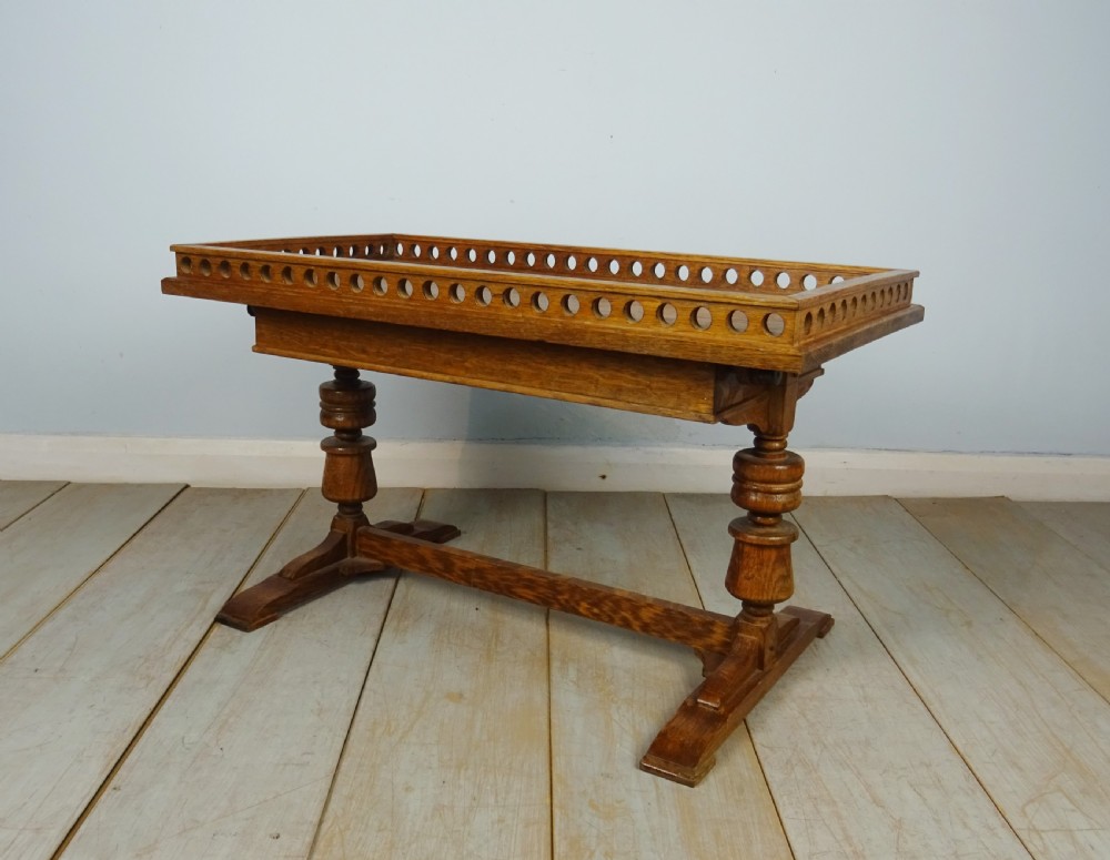 Oak Arts & Crafts Coffee Table View VIII