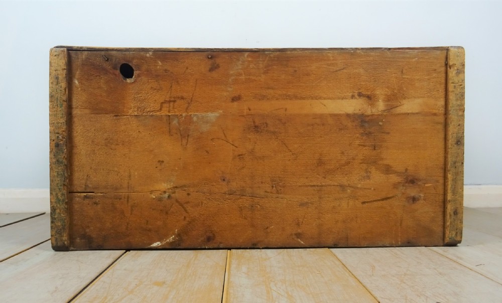Original Victorian Hand Painted Travelling Trunk Chest View IX