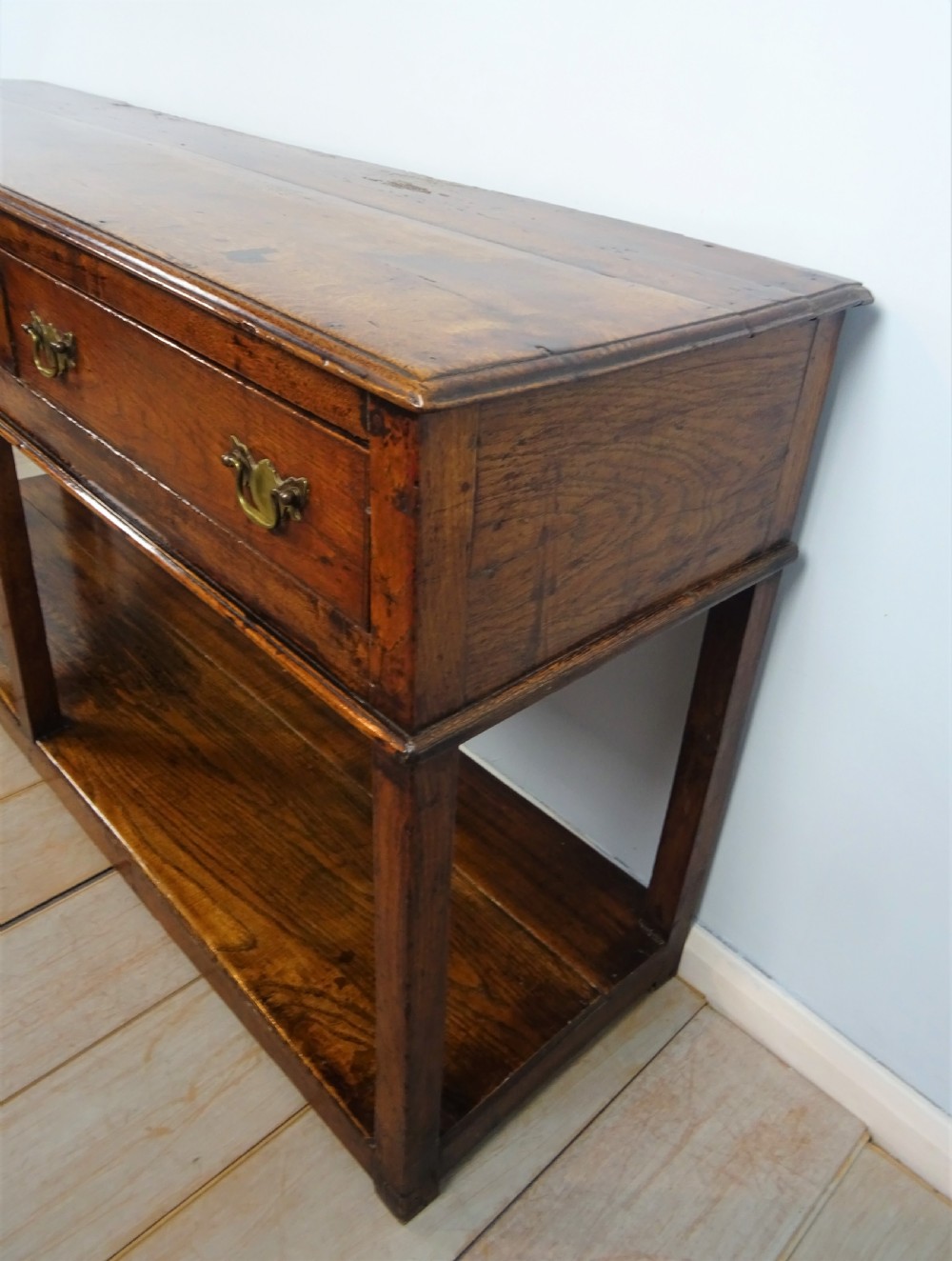 Small Antique Georgian Oak Dresser View III