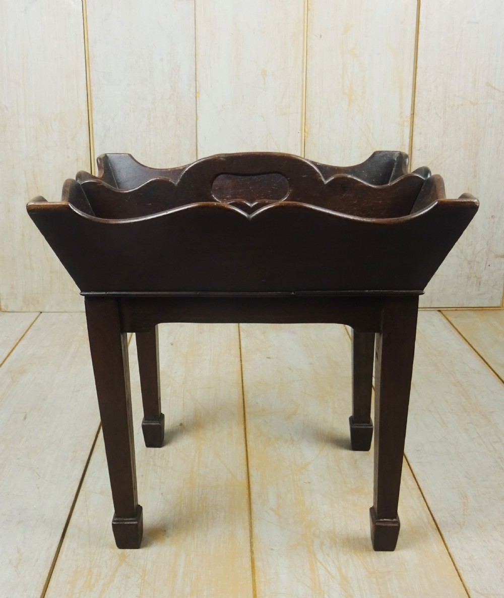 Antique Georgian Cutlery Tray On Stand View VI