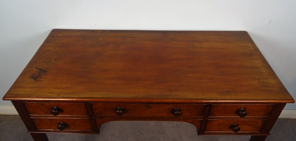 Antique Georgian Mahogany Desk View XIII