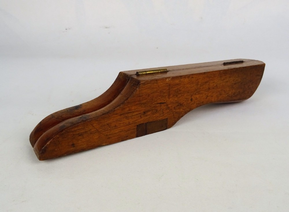 Antique Victorian Campaign Treen Boot Jack View II