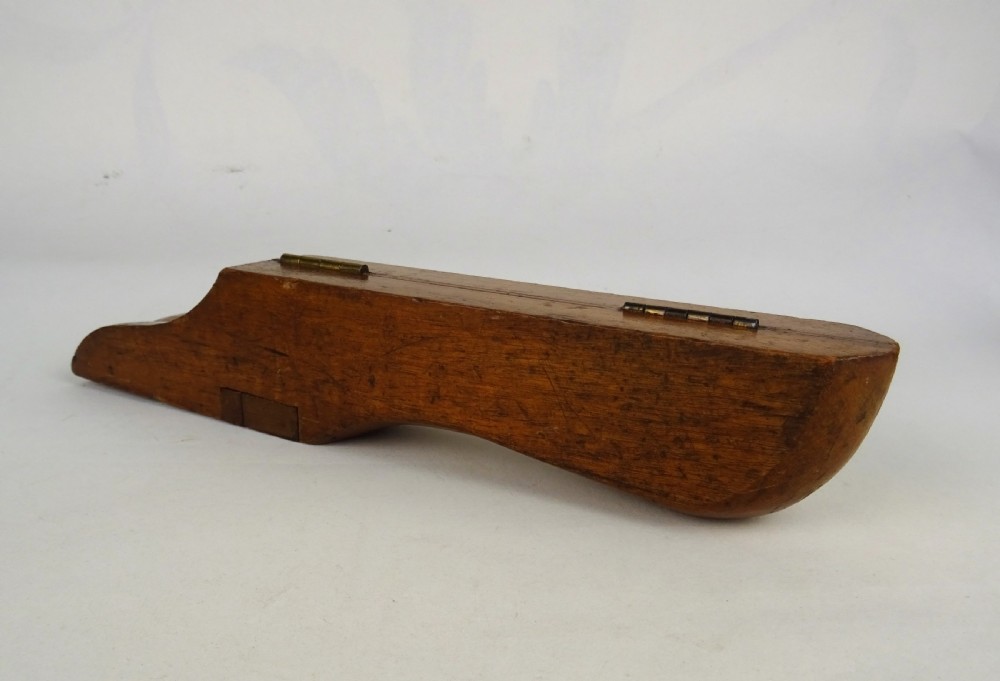 Antique Victorian Campaign Treen Boot Jack View III