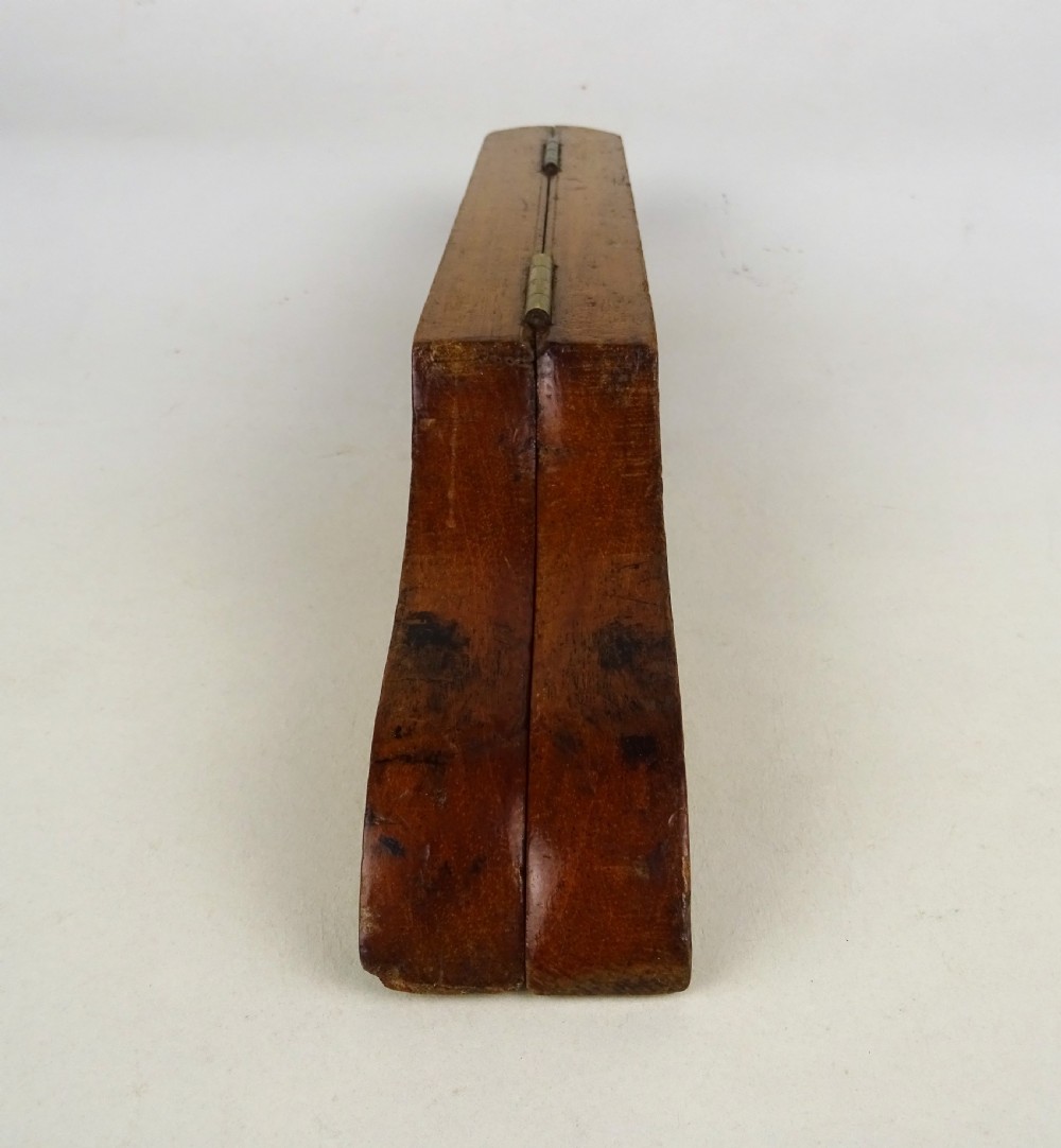 Antique Victorian Campaign Treen Boot Jack View IV