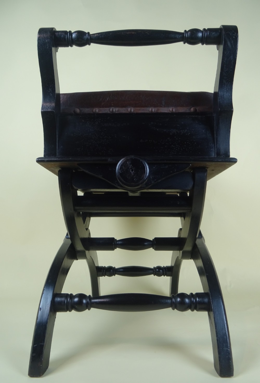 Antique Victorian Adjustable Piano Music Stool View IX