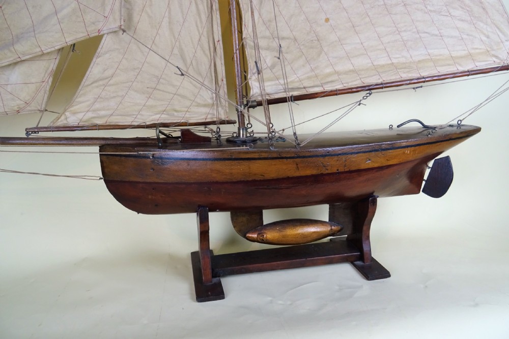 Antique Edwardian Pond Yacht View II