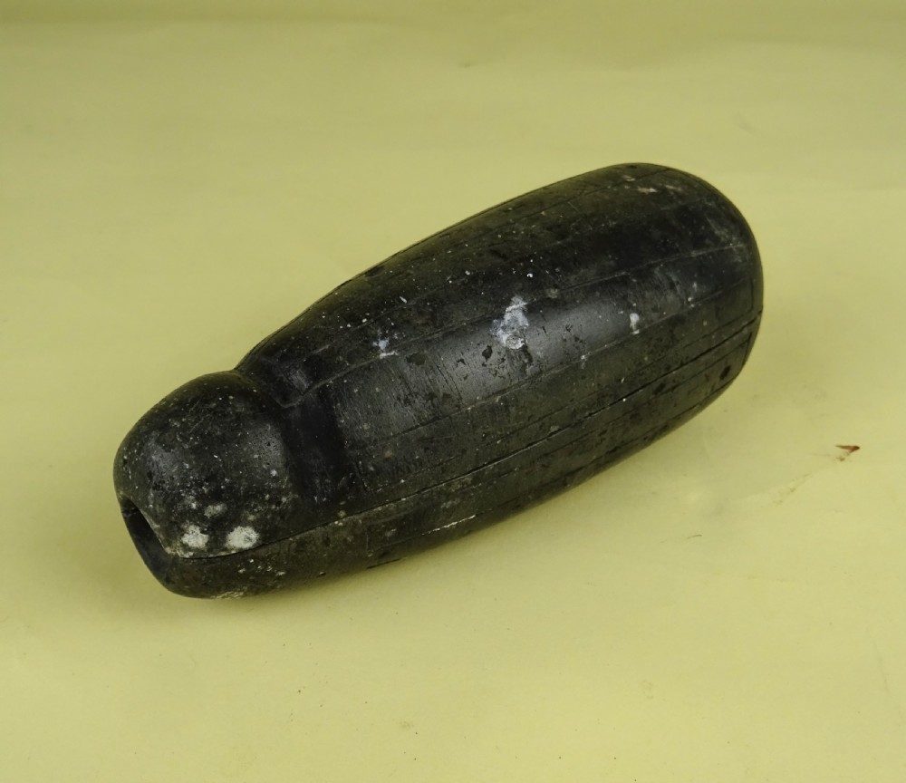 Antique Stone Musket Ball Mould View VIII