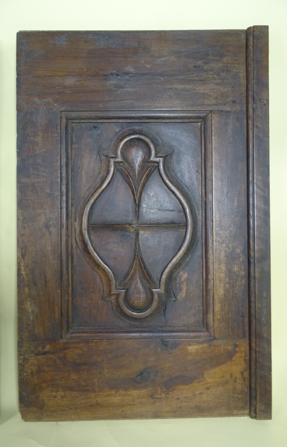 Four 17th C Italian Walnut Carved Door Panels View V