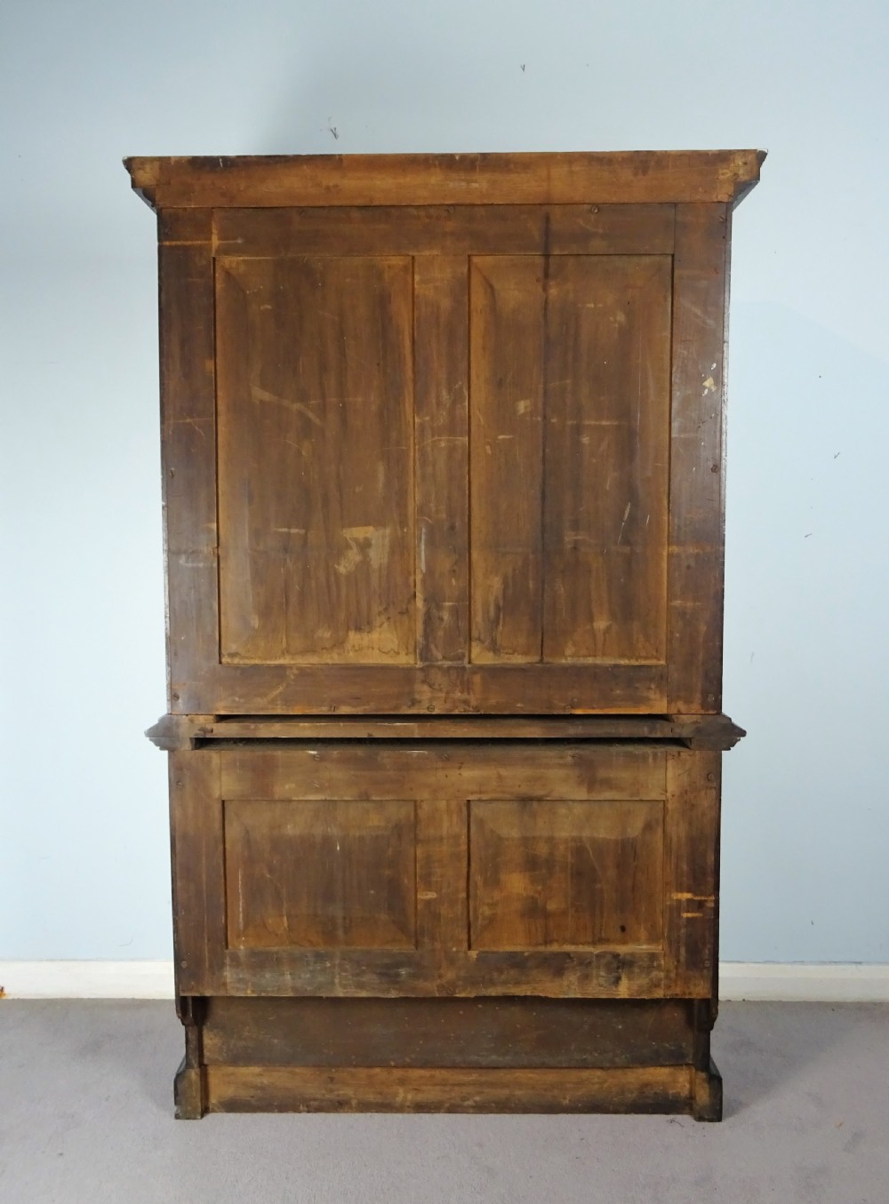 Small William IV Mahogany Bookcase on Chest View V